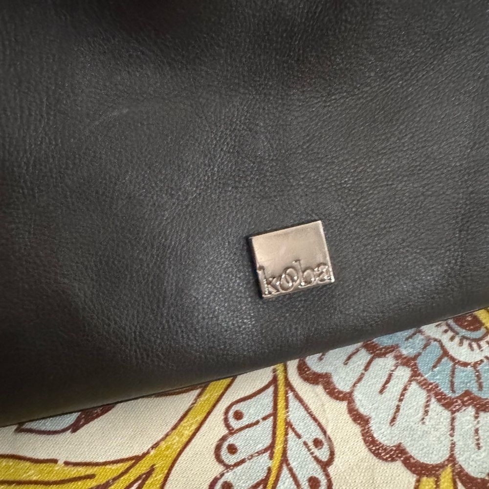 Kooba Black Leather Hobo Bag - Picture 3 of 6